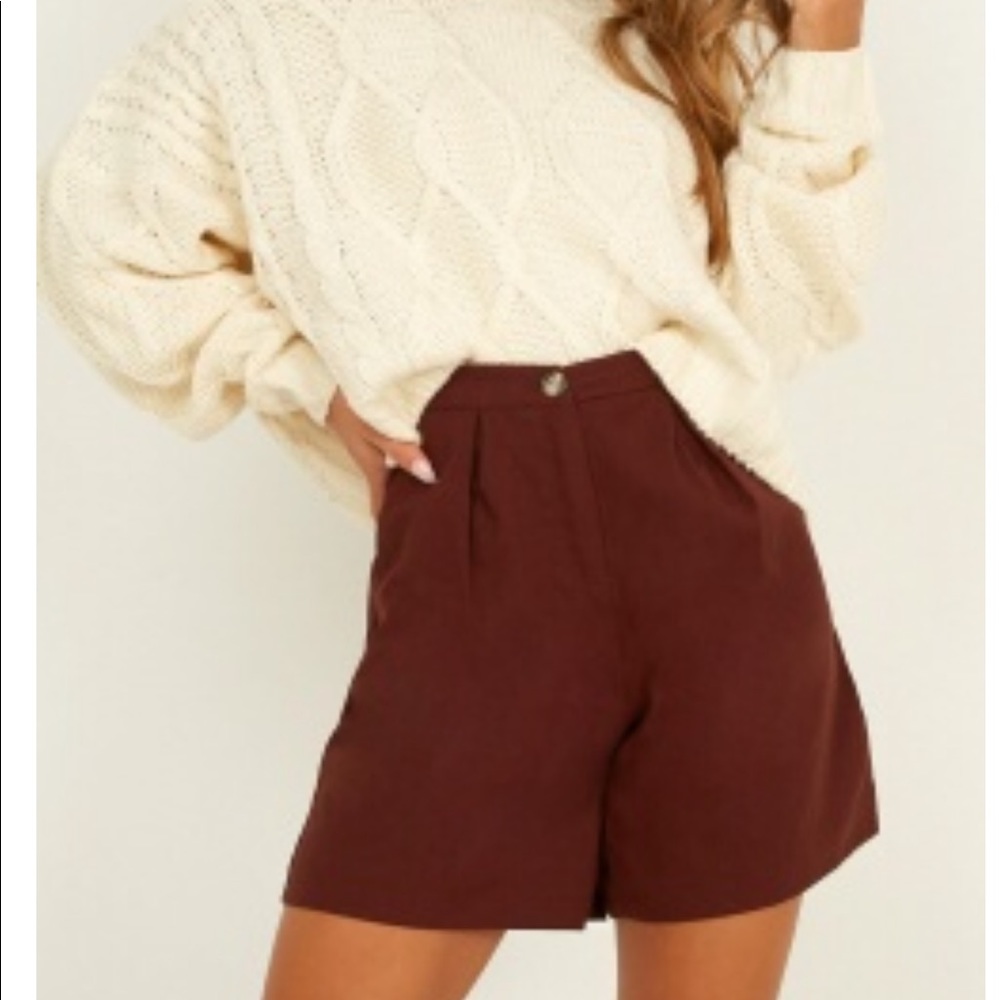 Showpo shirt, Trip to Bermuda Shorts.